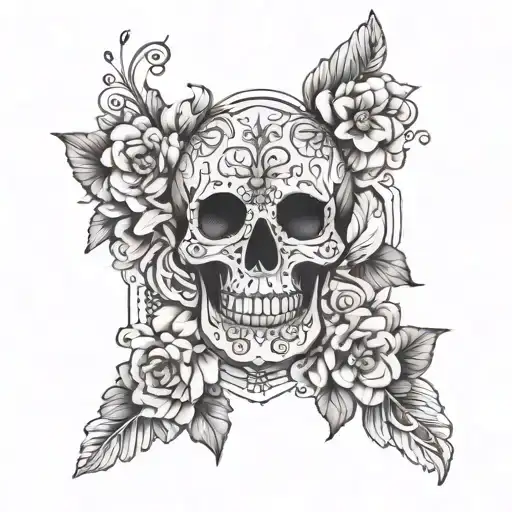 Classy Sygar Skull And Mandala