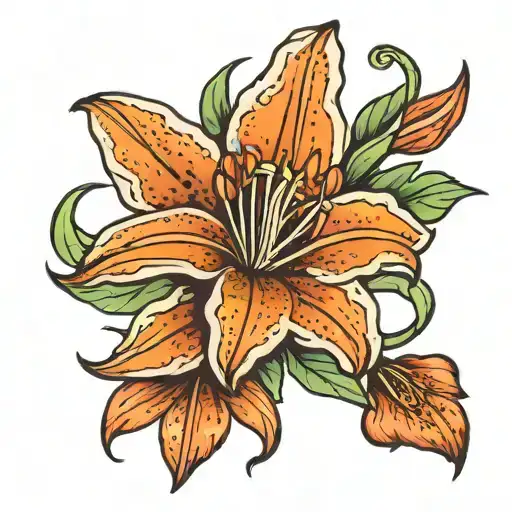 Tiger Lily Flower