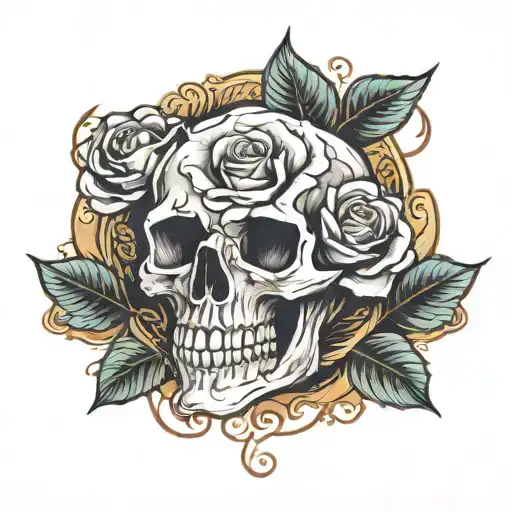 Rose Skull