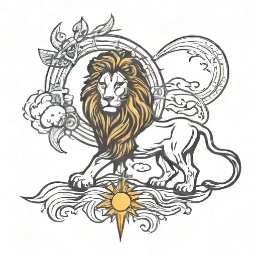The Sign Of The Lion And The Sun