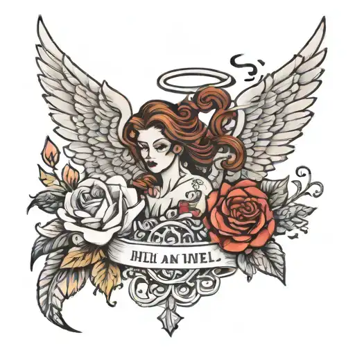 Because In Hell You Were An Angel Next To Me