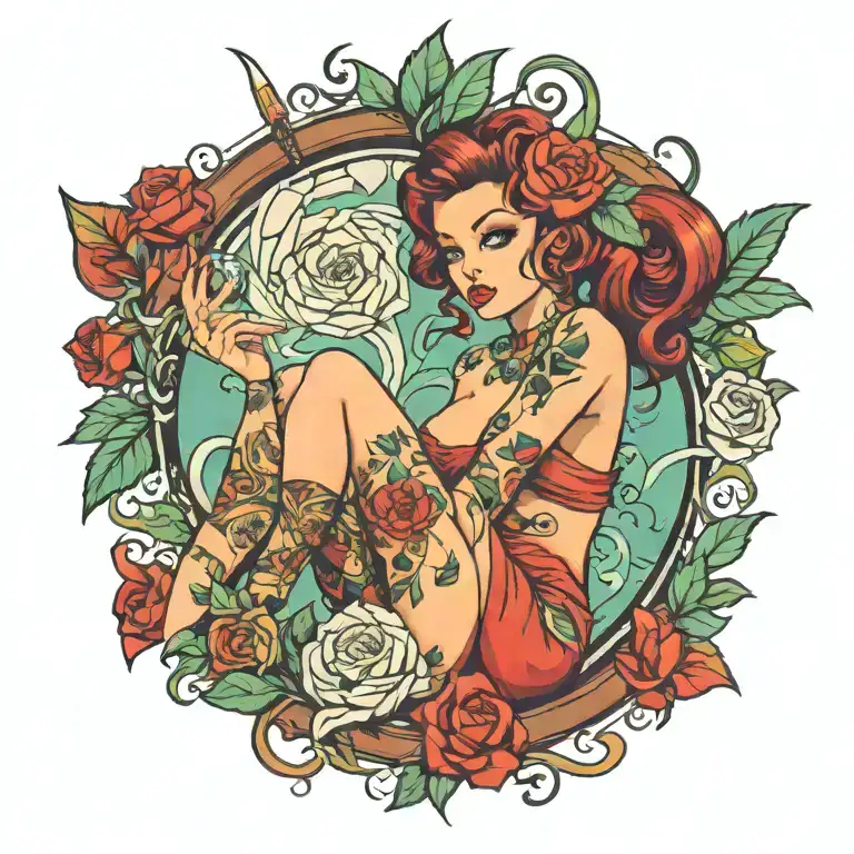 Stoner Pinup Girl