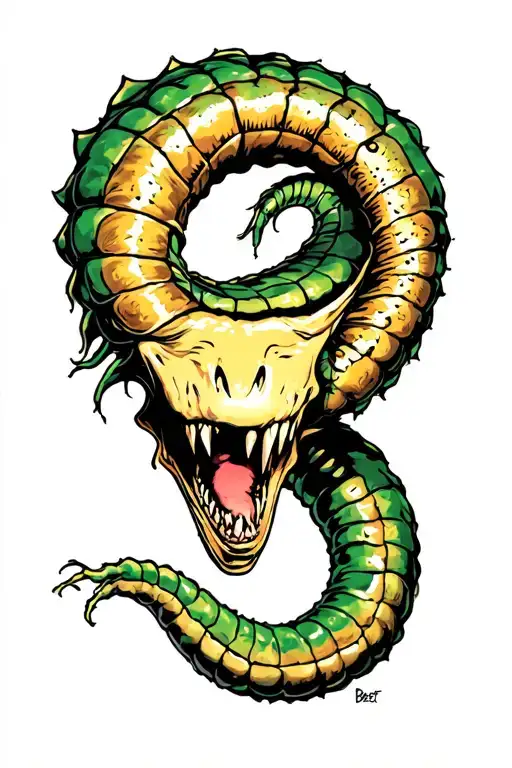 Beetlejuice Sandworm