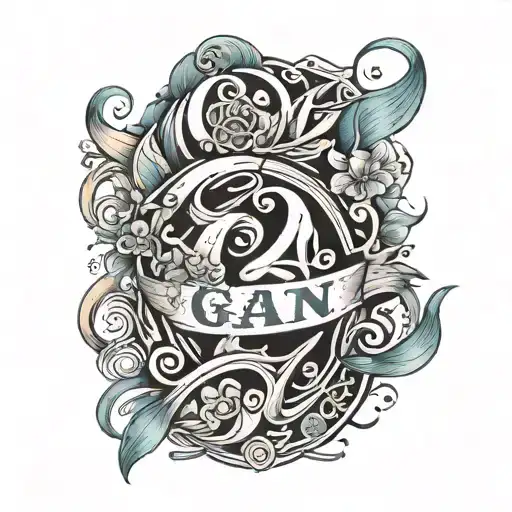 Lettering Of Gans With Numbers 02072023