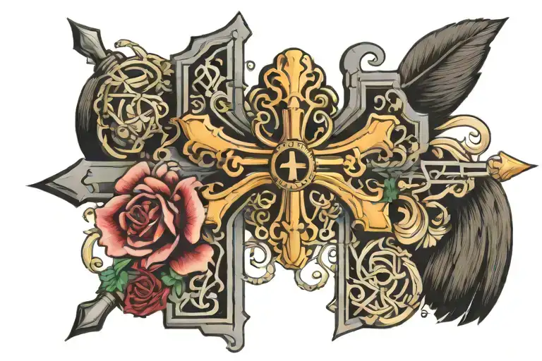 Gangsta Cross Intertwined