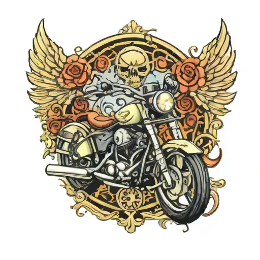 Motorcycle Heaven Gates