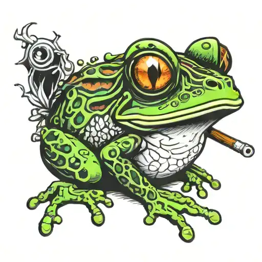 Triply Frog Smoking
