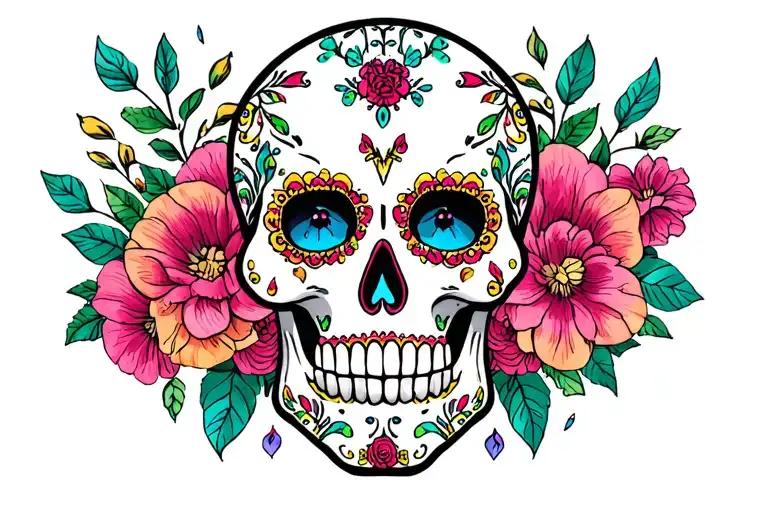 Sugar Skull Surrounded