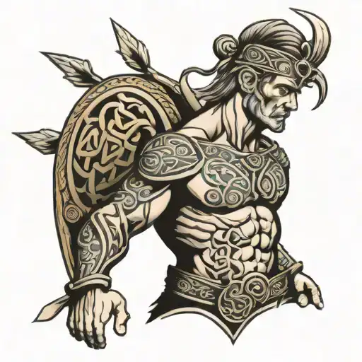 Celtic Warrior Sleeve