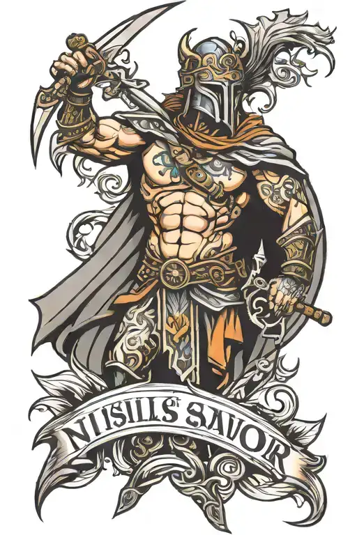 Nialistic Warrior Savior Hope Hero