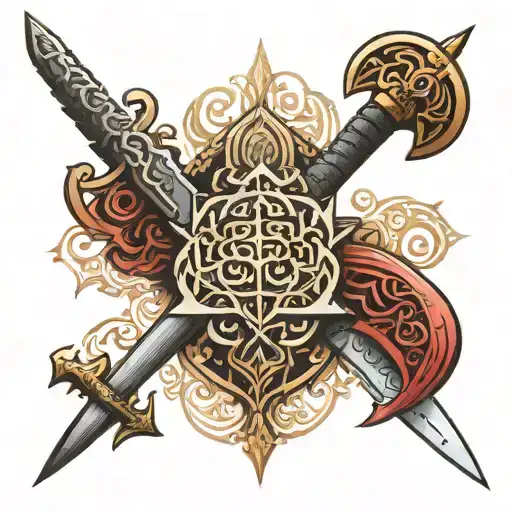 Islamic Sheld And Sword