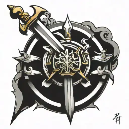 Circular Sword Crest