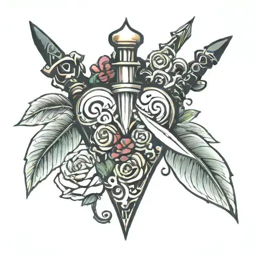 A Dagger That Pierces Through A Heart