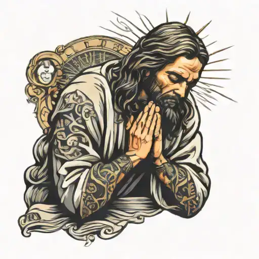 Jesus Praying