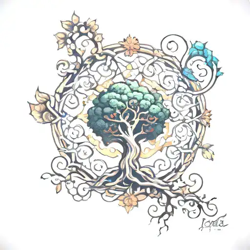 Tree Of Life Intertwined