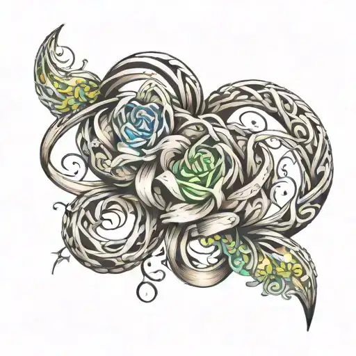 Kids Names Intertwined