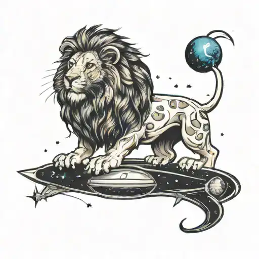 Lion In Space