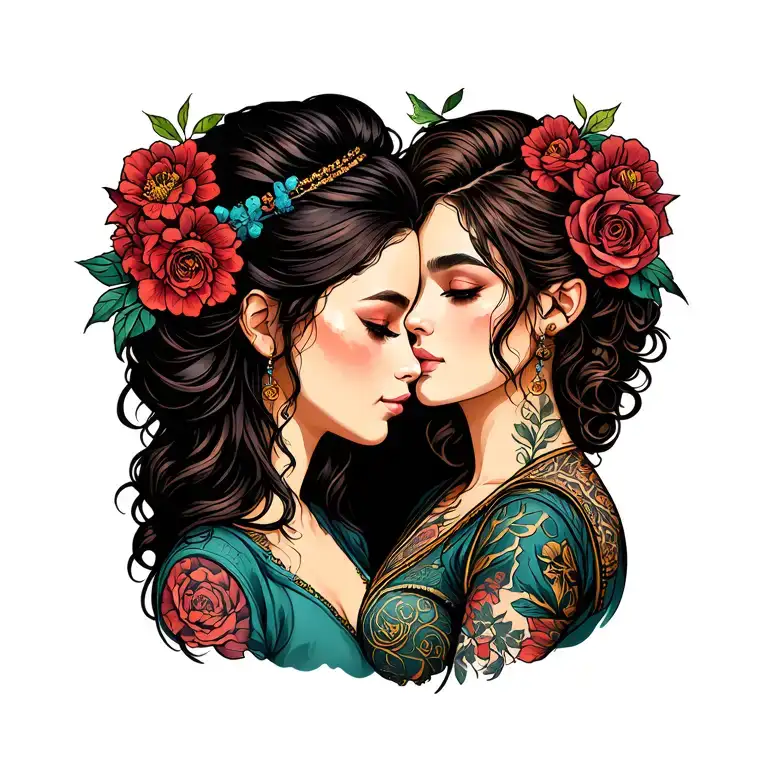 Sister And Brother Sister Bond Within The Family