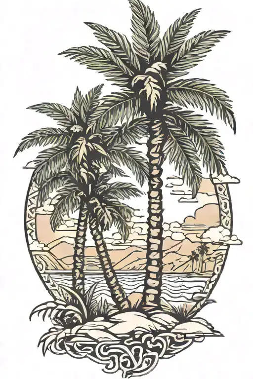 Iraqi Palm Tree