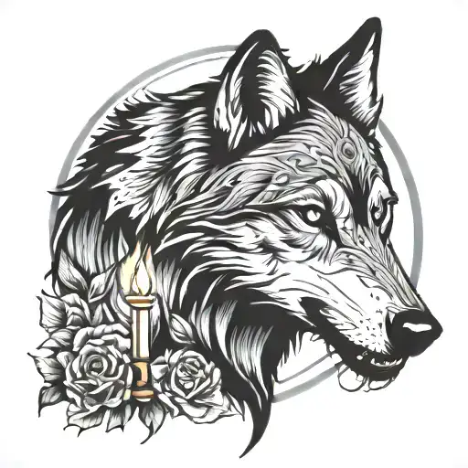 Loss Of A Loved One Wolf