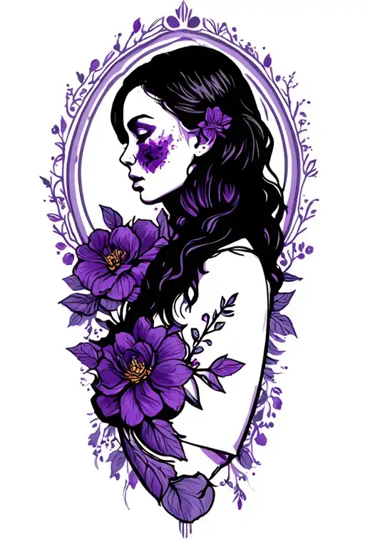 Domestic Violence Survivor Silhouette Emerging