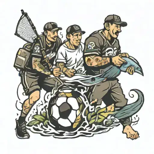 Football Fishing And Family