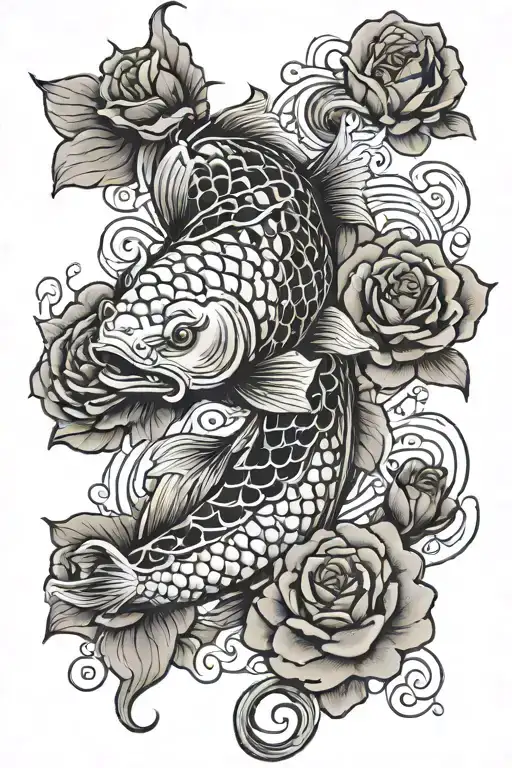 Koi Fish Rose Growing