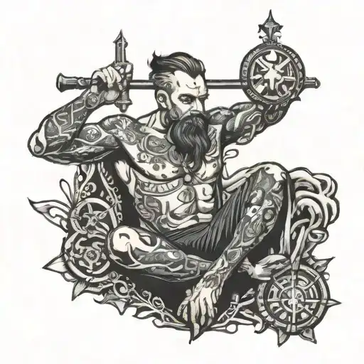 Bdsm Master Strong Confident Man Guiding Healing Energy