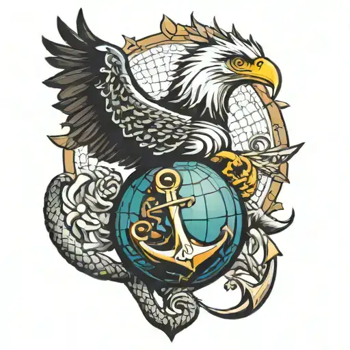 Eagle Globe And Anchor