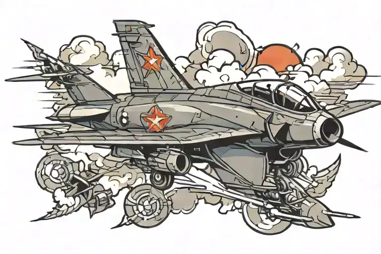 A Modern Fighter Jet