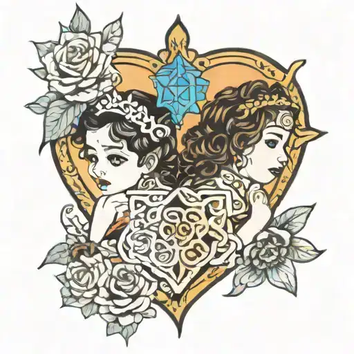 Jewish Love My Children Playing