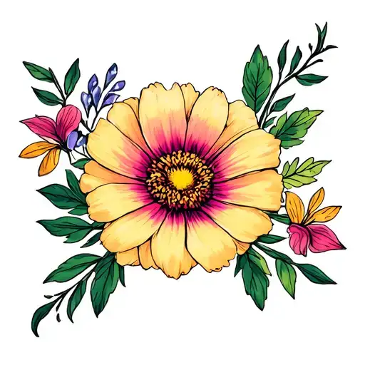 April And July Birth Flower