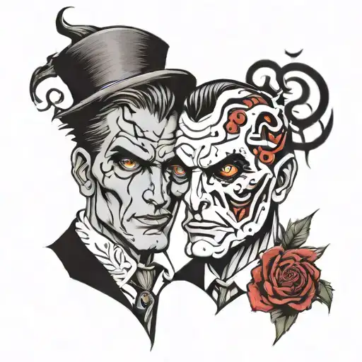 Good And Evil Two Face