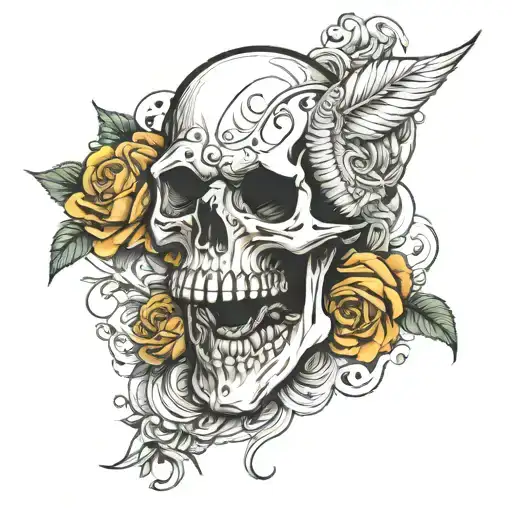 Skull Sleeve