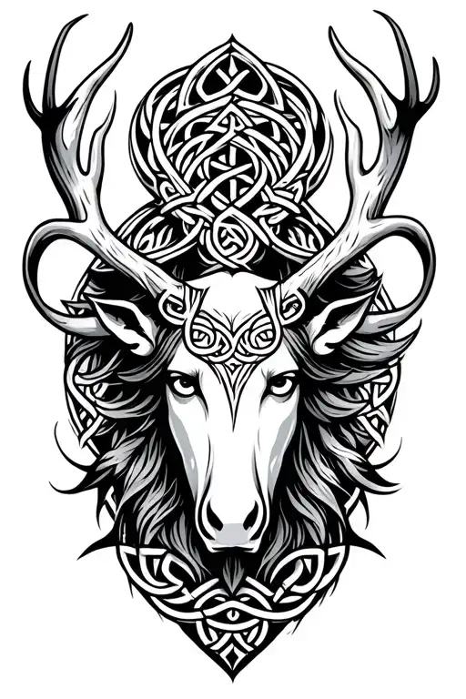 Antlered Celtic God