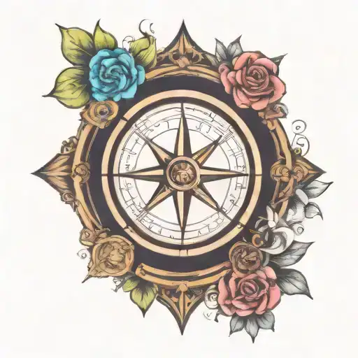 Hour Glass Compass