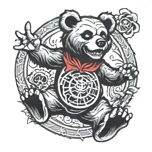 Grateful Dead Dancing Bear