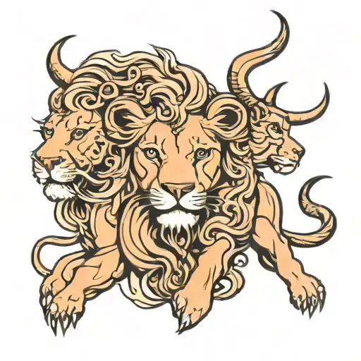 Taurus Lion Lioness