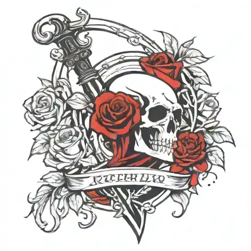 Reaper And Roses Coming