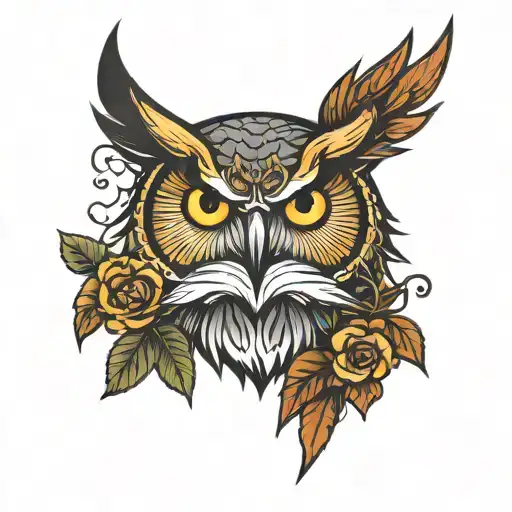 Cs Go Owl Arm Tattoo Design