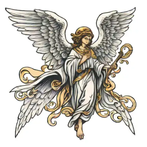 Orthodox Angel With Wings