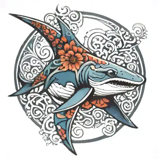 Polynesian Hammerhead Shark