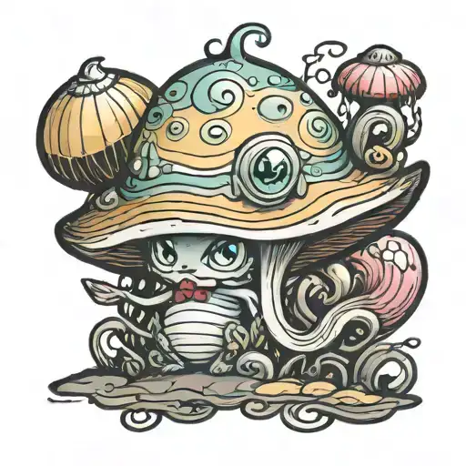 Little Clam From Alice In Wonderland
