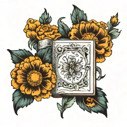 Marigold And Book