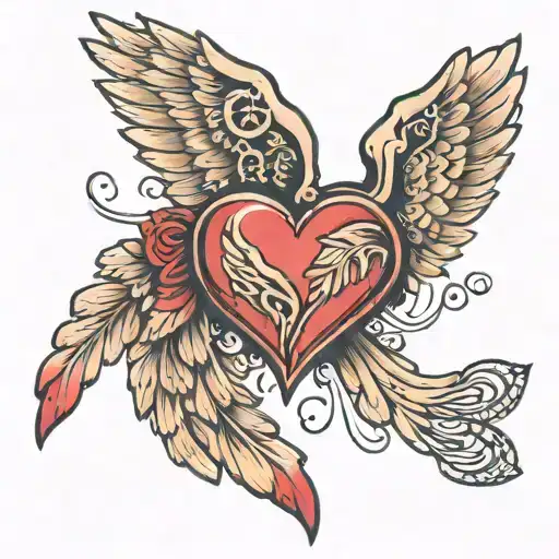 Sean With A Wing And A Heart