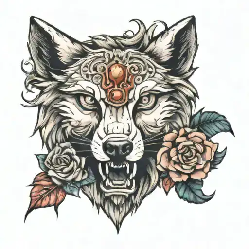 Wolf Head And Ancient Greek Mythology And Surgery