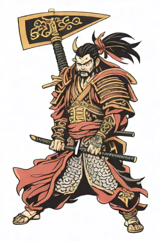Anime Samurai Warrior