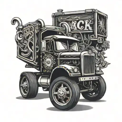 Black Mack Truck