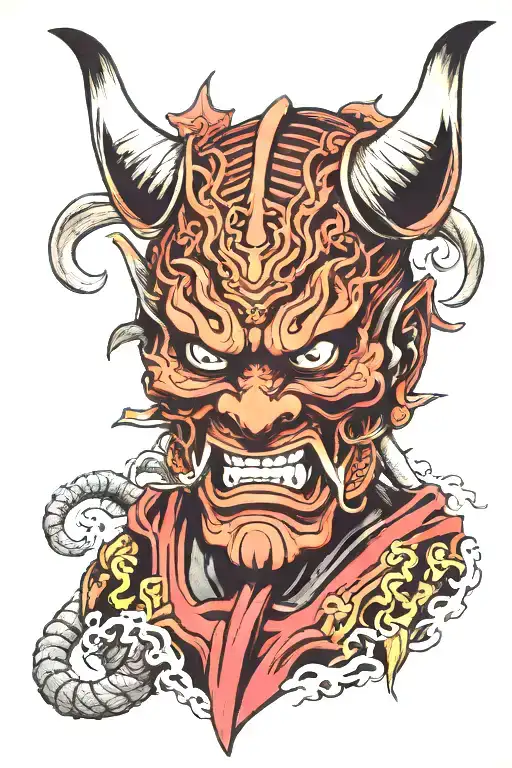 Oni Mask Samurai
