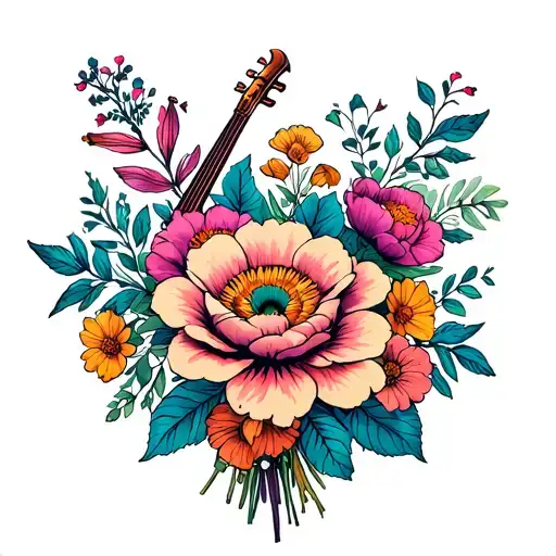 Music Flower Bouquet